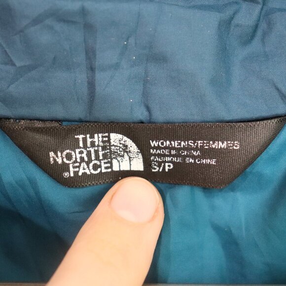 The North Face Quilted Puffer Insulation Liner Jacket Teal Women's Size Small - Picture 5 of 6